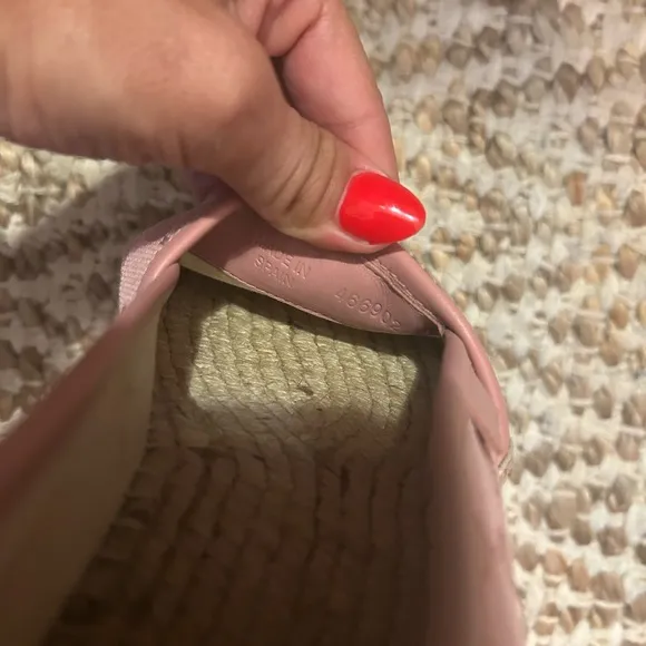 Gucci Pink Espadrille Shoes with Jute Midsole