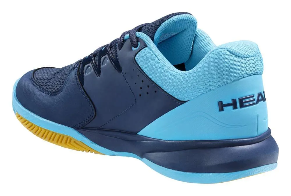 HEAD Grid 3.5 Indoor Court Tennis Shoes - Dark Blue / Aqua