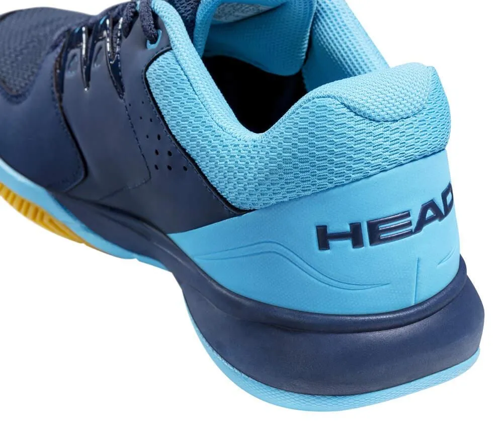 HEAD Grid 3.5 Indoor Court Tennis Shoes - Dark Blue / Aqua