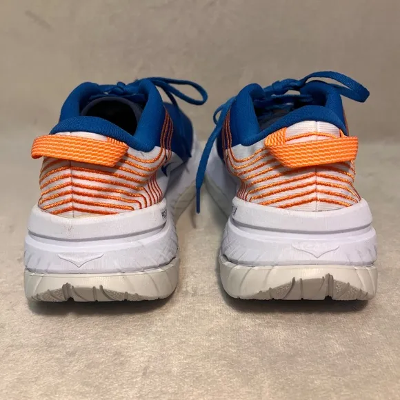 HOKA ONE ONE Men's Carbon X Blue / White Running Shoes Sneaker Size 12.5