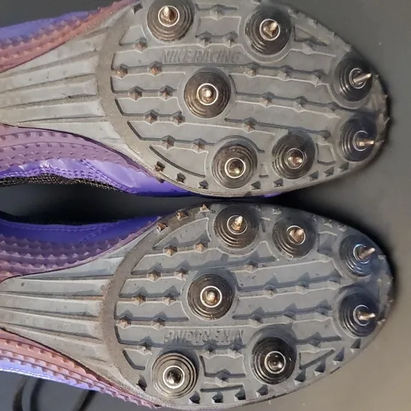☆HOST PICK☆ Nike Rivals Track n Field shoes size 7 purple blue