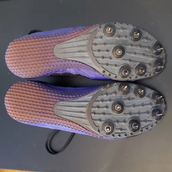 ☆HOST PICK☆ Nike Rivals Track n Field shoes size 7 purple blue