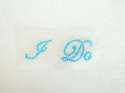 I Do and Me Too Blue Shoe Stickers Wedding Bride and Groom Shoe Sticker