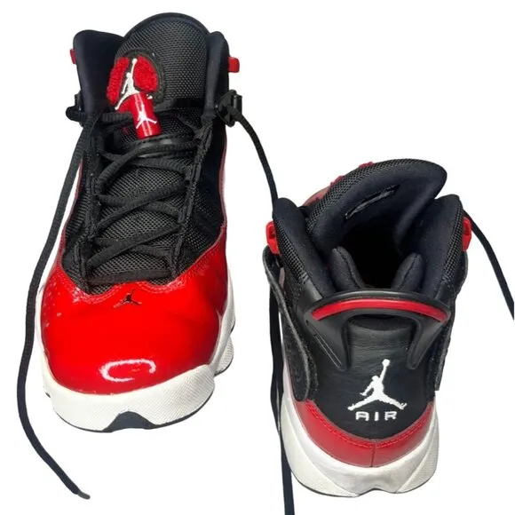 Jordan‎ Air 6.5Y Red Basketball Shoes 323419-060 Unisex Classic Sporty