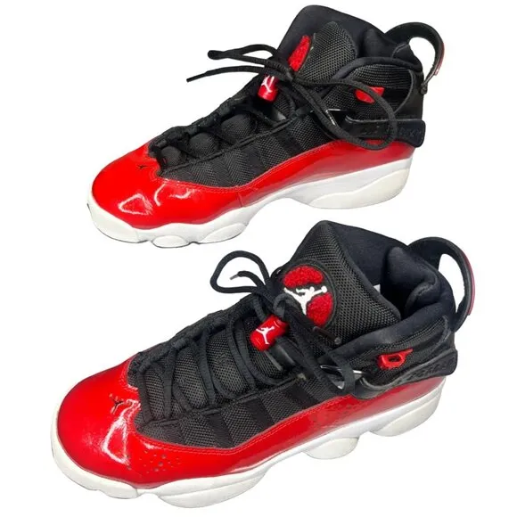 Jordan‎ Air 6.5Y Red Basketball Shoes 323419-060 Unisex Classic Sporty