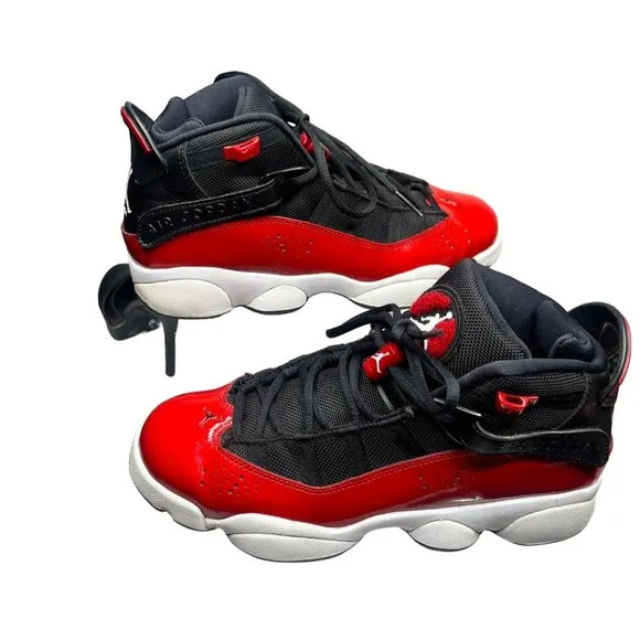 Jordan‎ Air 6.5Y Red Basketball Shoes 323419-060 Unisex Classic Sporty