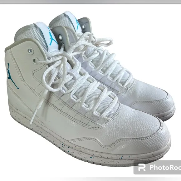 Jordan Executive Premium WhiteBlue Lagoon Speckled' Sneakers Shoes