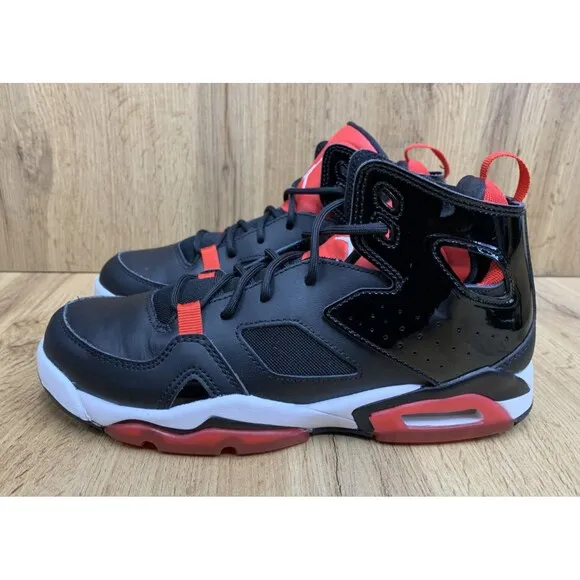 Jordan Flight Club 91 Black University Red White GS Youth  DM1685-006 Size 5.5Y