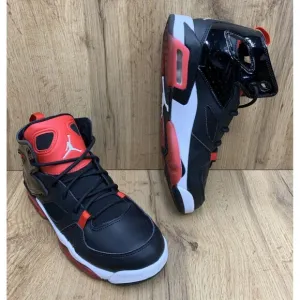 Jordan Flight Club 91 Black University Red White GS Youth  DM1685-006 Size 5.5Y