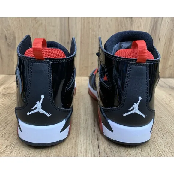 Jordan Flight Club 91 Black University Red White GS Youth  DM1685-006 Size 5.5Y