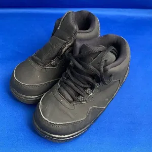 Jordan Flight Origin 2 BLACK Basketball Shoes for Toddler-Baby