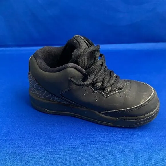 Jordan Flight Origin 2 BLACK Basketball Shoes for Toddler-Baby