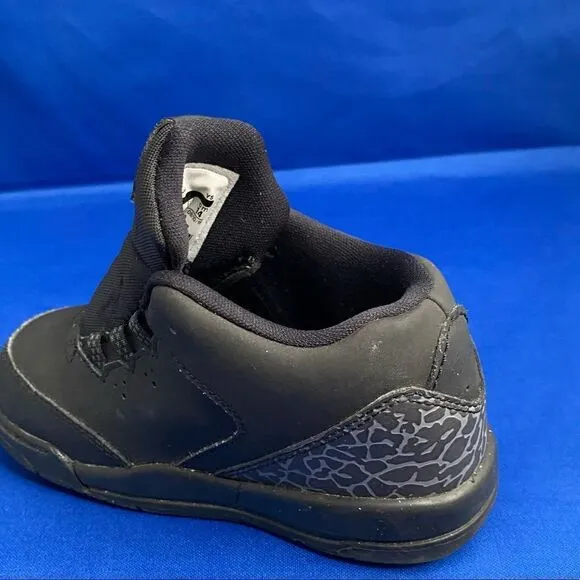 Jordan Flight Origin 2 BLACK Basketball Shoes for Toddler-Baby
