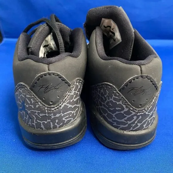 Jordan Flight Origin 2 BLACK Basketball Shoes for Toddler-Baby
