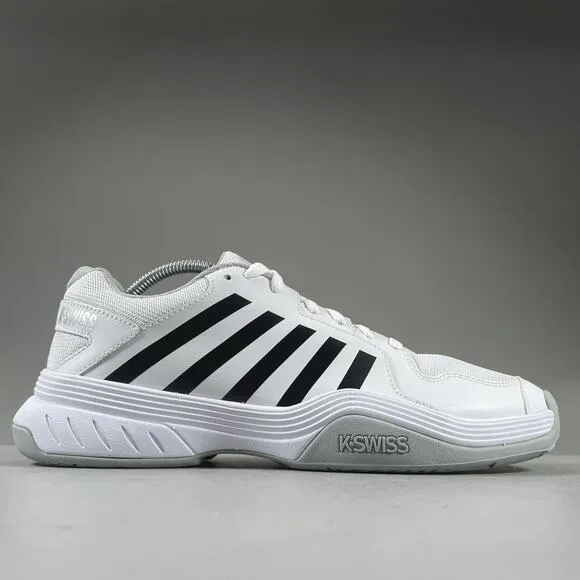 K-Swiss Court Express Pickleball Men’s 10 Tennis Shoe Athletic Sneaker White Low