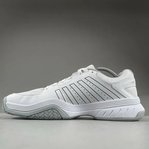 K-Swiss Court Express Pickleball Men’s 10 Tennis Shoe Athletic Sneaker White Low