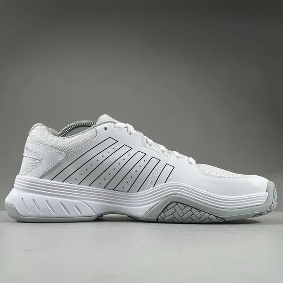 K-Swiss Court Express Pickleball Men’s 10 Tennis Shoe Athletic Sneaker White Low