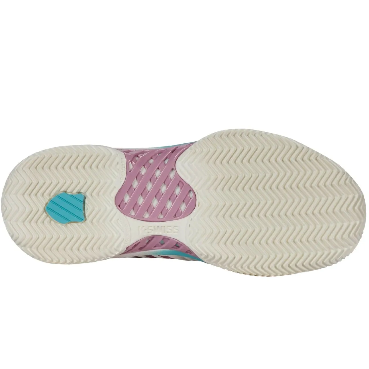 K Swiss Express Light 3 Padel Tennis Shoes Women's (Snow White Lilas)