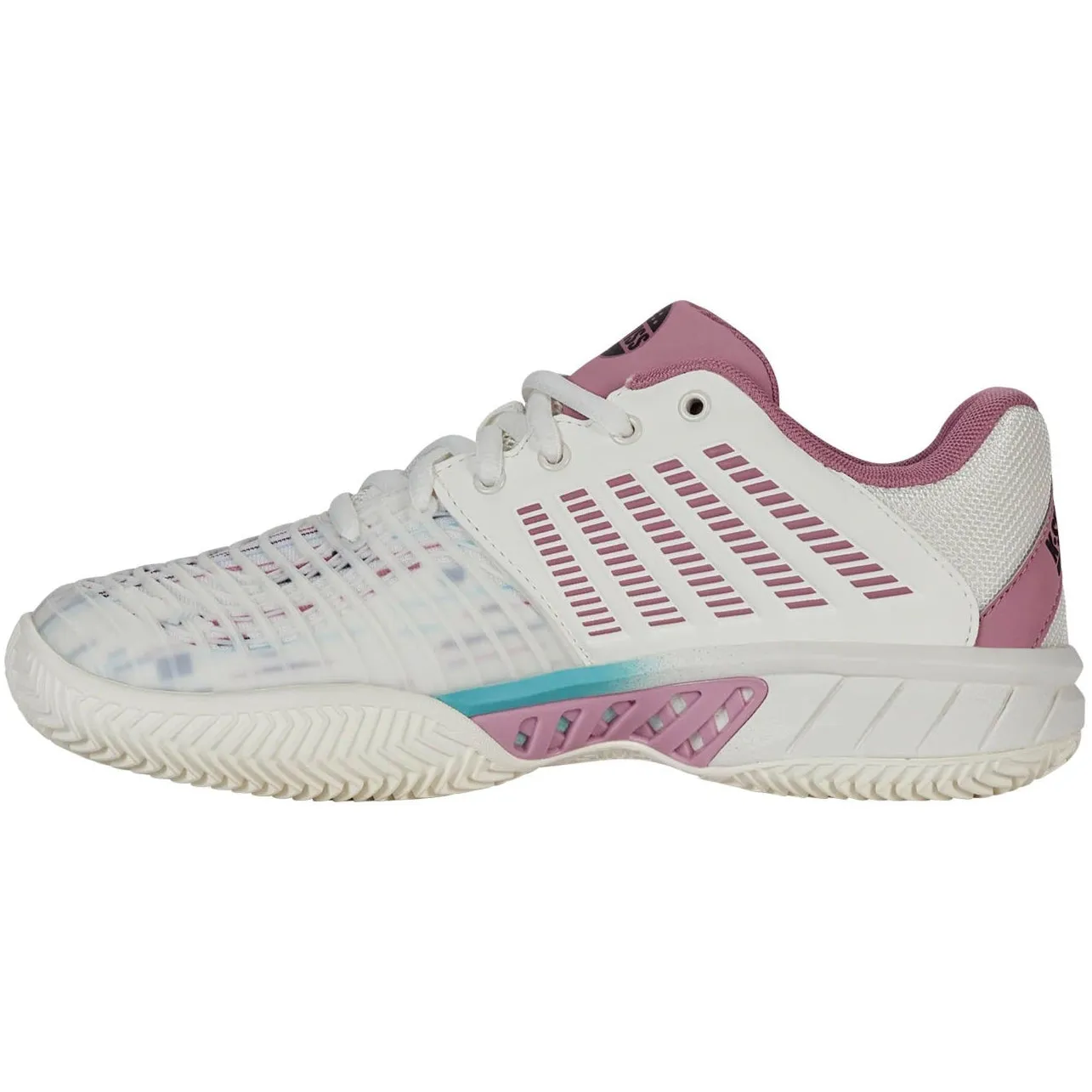 K Swiss Express Light 3 Padel Tennis Shoes Women's (Snow White Lilas)