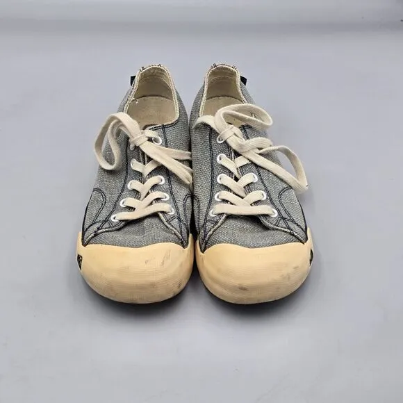 KEEN Women's Size 8 US Coronado Gray Canvas Casual Lace Up Shoes Sneakers READ