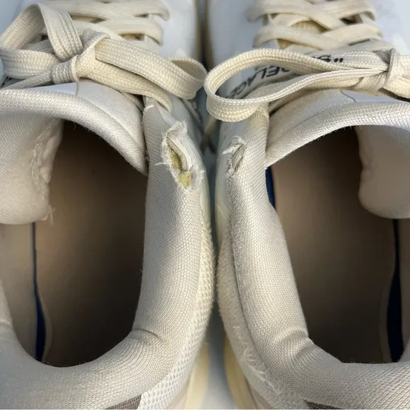 KOBE 5 OFF-WHITE X NIKE ZOOM &quot;SAIL&quot; MEN's 9 COLLAB DECONSTRUCTED LACE UPWHITE