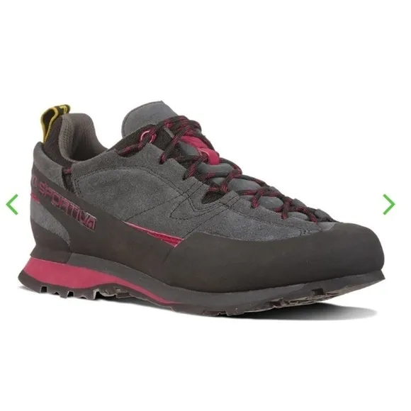 La Sportiva N.A., Inc. Boulder X Approach Lace Up Hiking Shoes Gray/Red