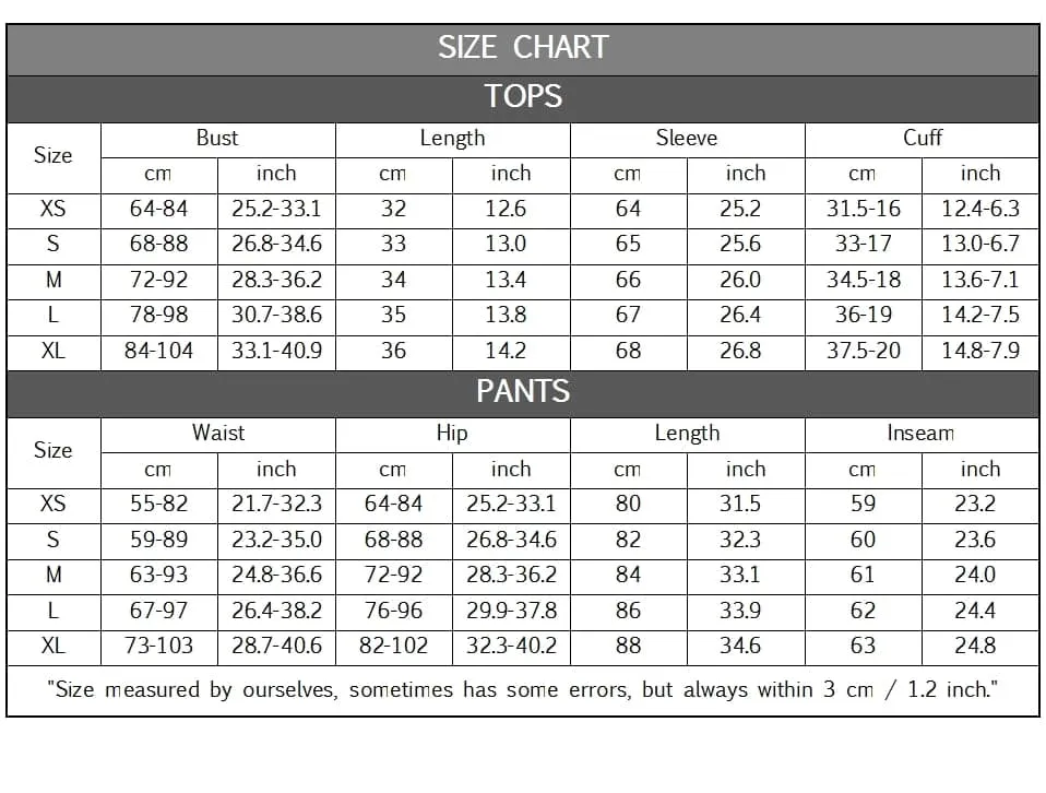 LIGHT DOT Women's Workout Outfits 2 Pieces Yoga Suits Long Sleeve Crop Top High Waist Sport Leggings Active Gym Set (Black)