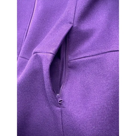 Lululemon Plum City Softshell Tweed Coat/Jacket Womens Sz 8 Full Zip Hoodie