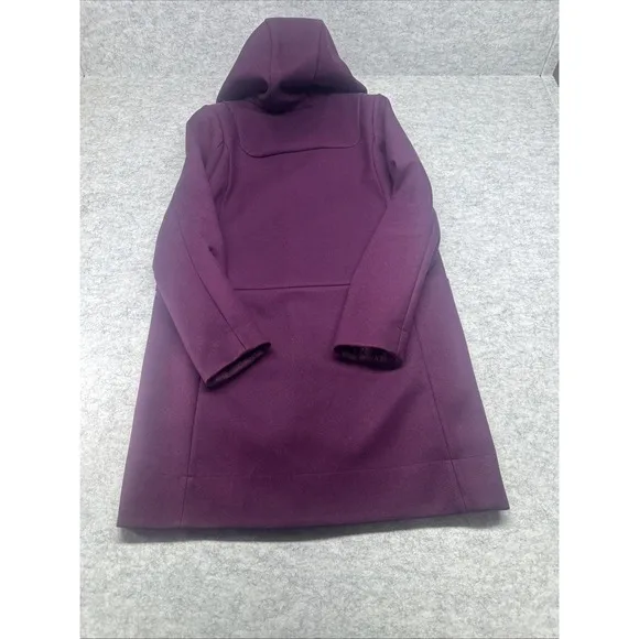 Lululemon Plum City Softshell Tweed Coat/Jacket Womens Sz 8 Full Zip Hoodie
