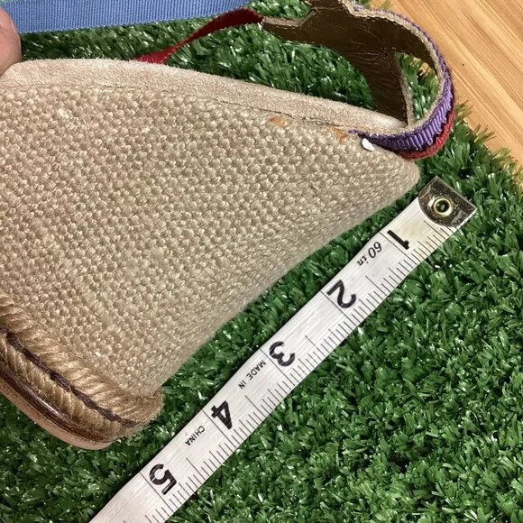 MARC JACOBS Platform Wedge Espadrille Ankle Strap Sandals 40