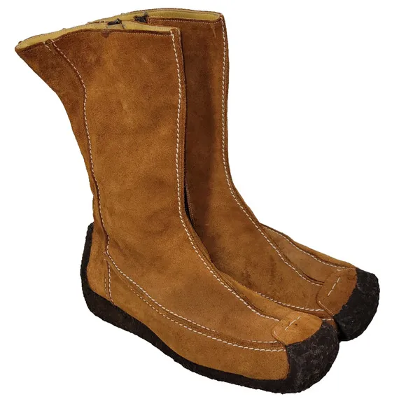 Melvin &amp; Hamilton Boots Womens Size 8 - 8.5 Brown Leather Gorpcore Shoes Horse