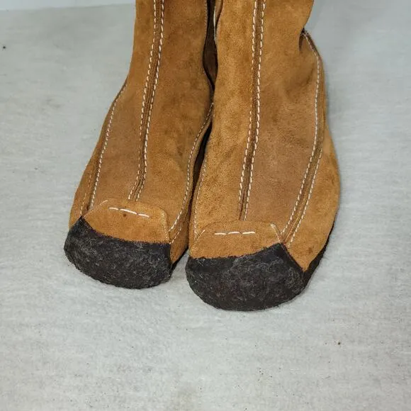 Melvin &amp; Hamilton Boots Womens Size 8 - 8.5 Brown Leather Gorpcore Shoes Horse