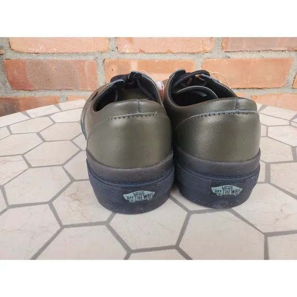 Men Sz 8 New Vans Colfax Low Alex Knost/Lee-Ann Oxford Derby ShoeForest Olive