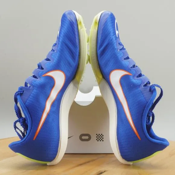 Mens 4 / Womens 5.5 - Nike Air Zoom Maxfly Track Cleats Racer Blue Spikes NEW