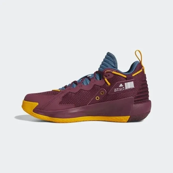 MEN'S Adidas Dame 7 EXTPLY Three Victory Crimson/Orbit Indigo H69022
