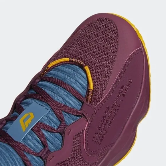 MEN'S Adidas Dame 7 EXTPLY Three Victory Crimson/Orbit Indigo H69022