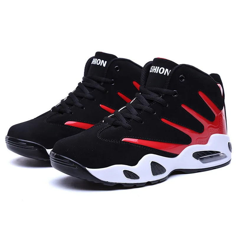 Men’s Air Cushion Basketball Sneakers | Waterproof, High-Top Performance Boots