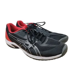 Men’s ASICS Solution Speed FF Tennis Shoes Size 12.5 Red Black Pickleball Court