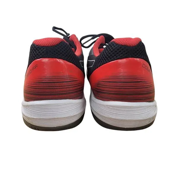Men’s ASICS Solution Speed FF Tennis Shoes Size 12.5 Red Black Pickleball Court
