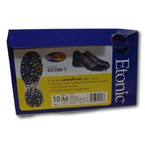 Mens Etonic GS100-1 Non-Cleated Performance Golf Shoes Size: 10 - NIB