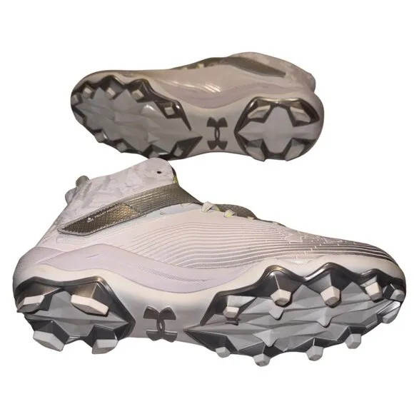 Mens Football Cleats Size 10.5 Under Armour Highlight Hammer MC Performance New