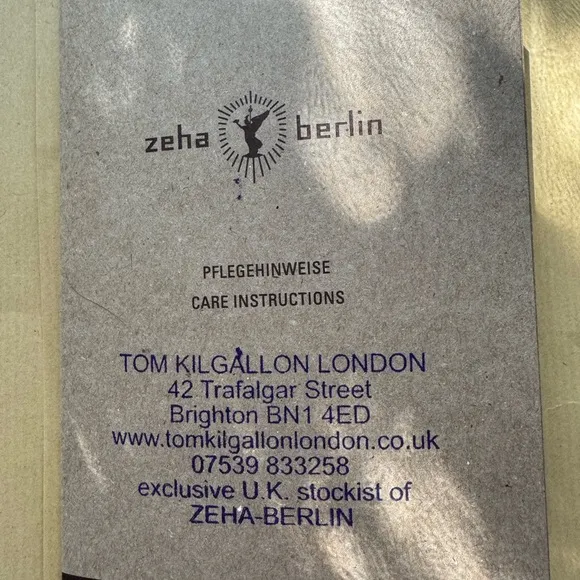 Men's Green and Brown Shoes Zeta Berlin