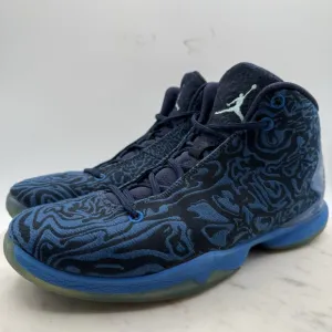 Mens Nike Air Jordan Super Fly 4 JCRD Sz 9.5 Blue 2015 Basketball 812870-403