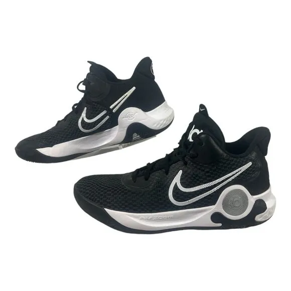 Mens Size 10.5 Nike KD Trey 5 IX Bred Black White Basketball CW3400-002