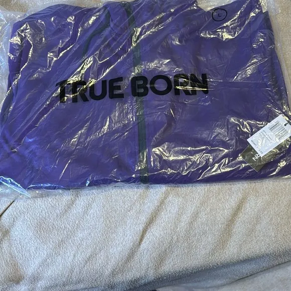 Men’s True Born Purple Performance Hoodie Jacket &amp; Sweatpants