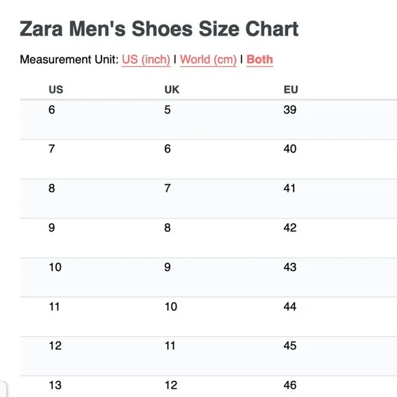 Men's Zara Leather Chelsea Ankle Boots Size 9