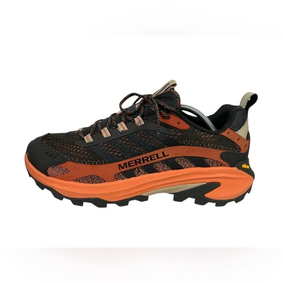 Merrell Moab Speed 2 Beluga Hiker Sneaker Shoes Men's Size 11 Vibram Trail