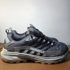Merrell Moab Speed 2 GTX Gore-Tex Vibram Hiking Grey Men Outdoors Shoes Sizes 14