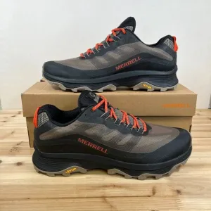 Merrell MOAB Speed Hiking Trail running shoes Mens 11.5 Brindle Brown Black