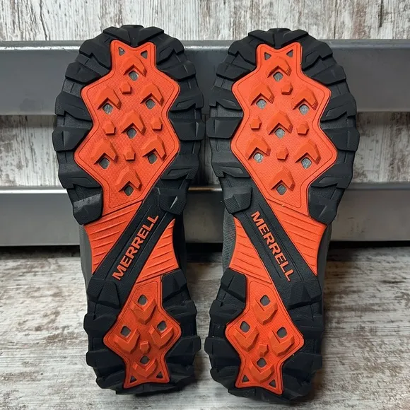 Merrell Speed Strike AeroSport Carbon Black Orange Outdoors J135171 Men’s Sz 12